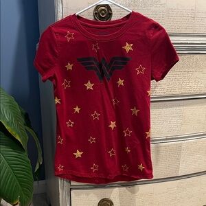 Red Wonder Woman Kids T-Shirt